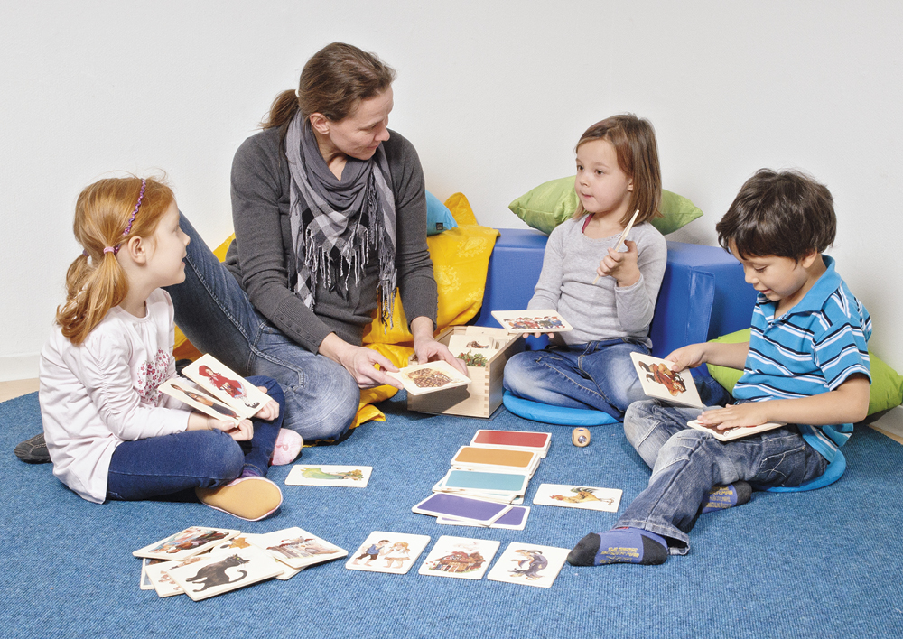 Lernspiel "Märchenerfinder", 57-tlg. Lernspiel "Märchenerfinder", 57-tlg.
