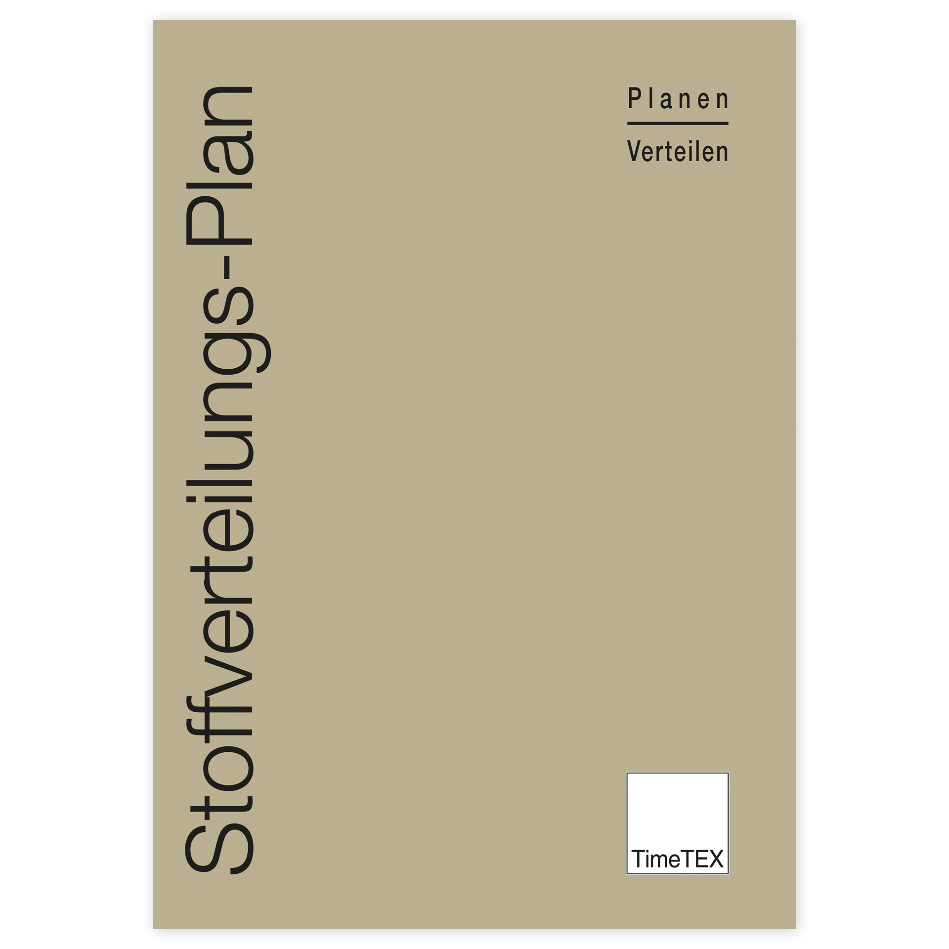 TimeTEX Heft Stoffverteilungs-Plan A4