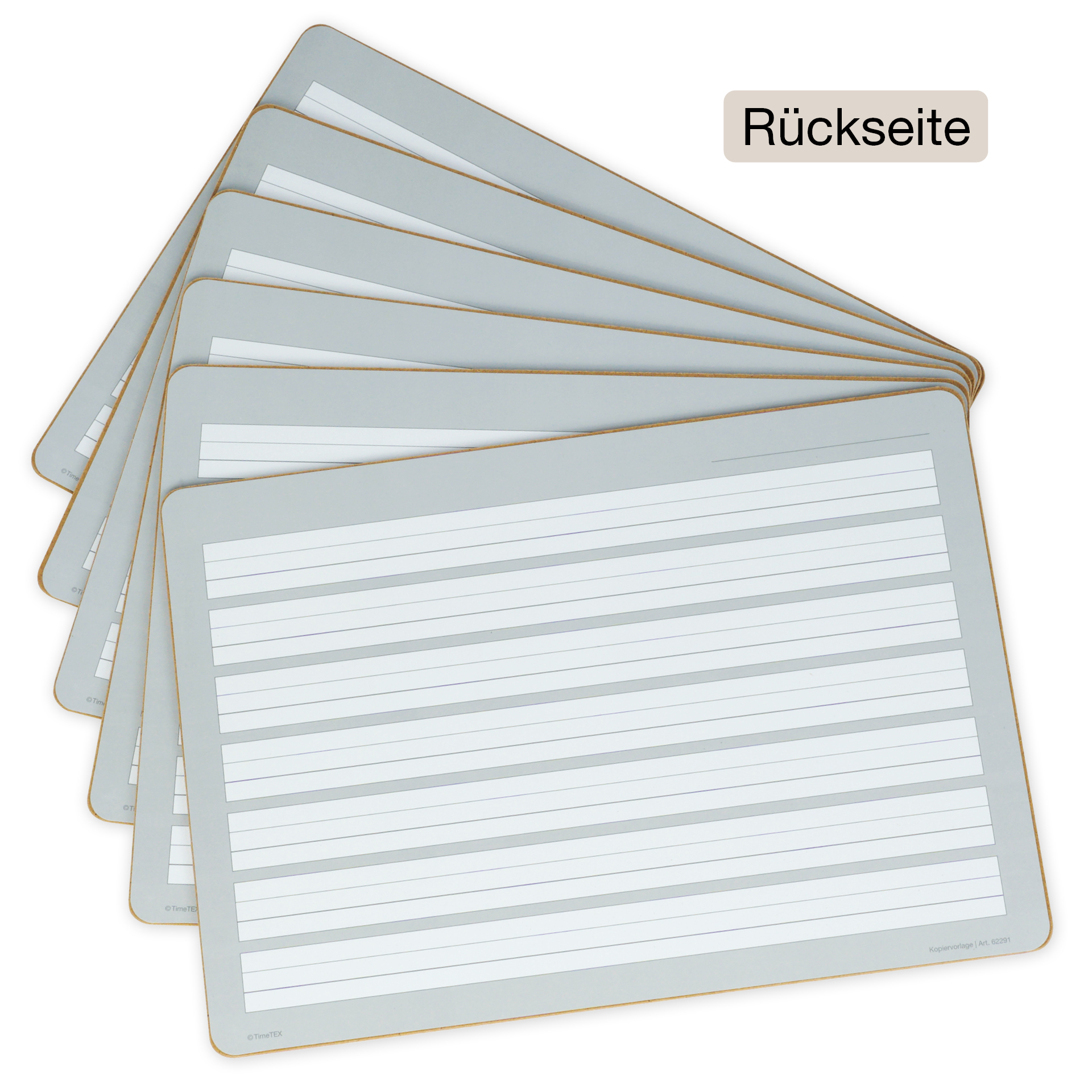 Set Prima-Colori Pizarra para practicar escritura A4, 6 pcs.