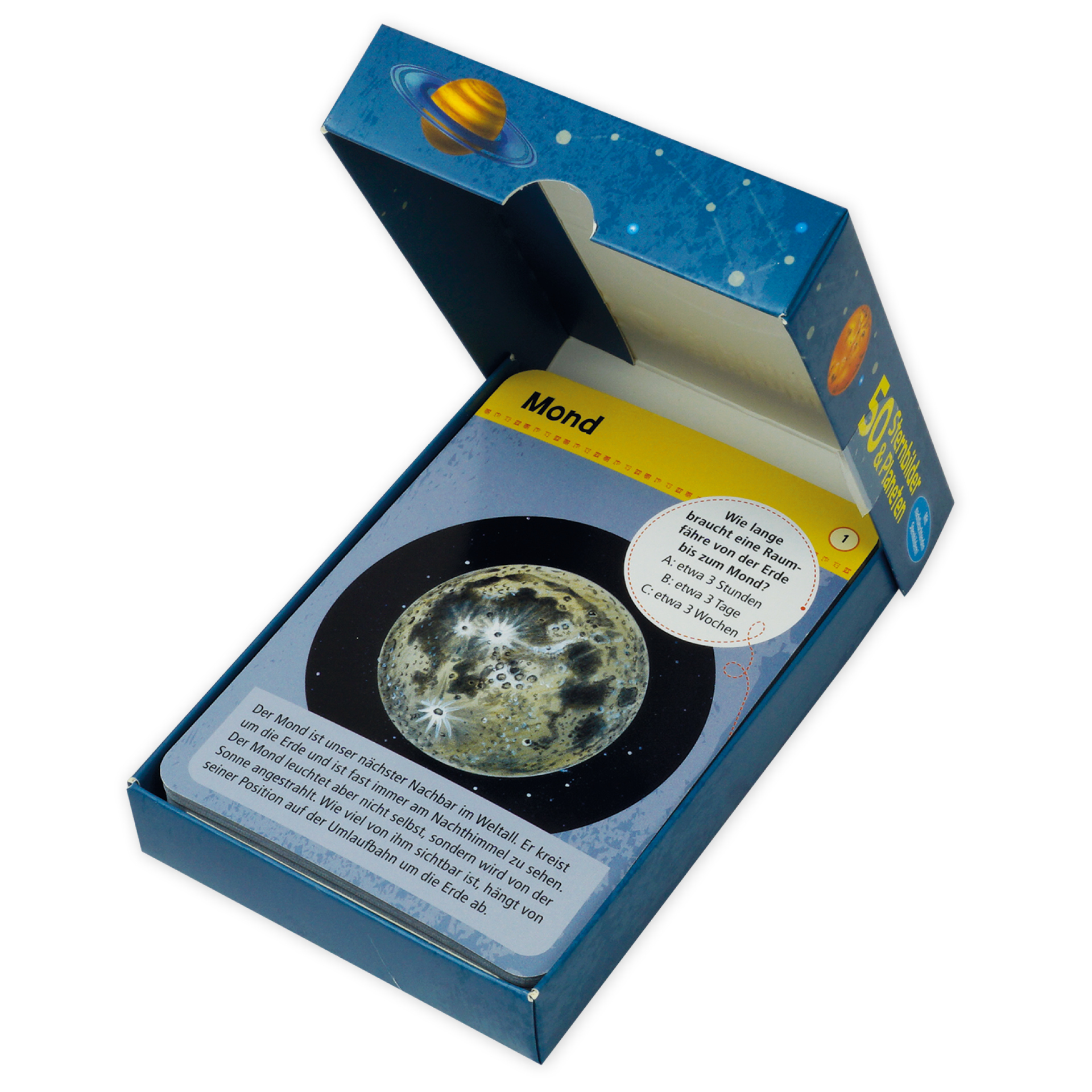 Karten-Set "50 Sternbilder & Planeten - entdecken und bestimmen"