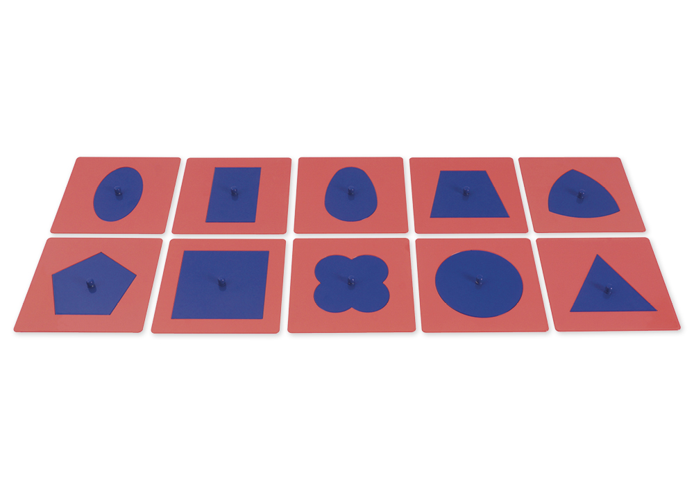 Hagemann TimeTEX Metallene Einsatzfiguren "Montessori Premium"