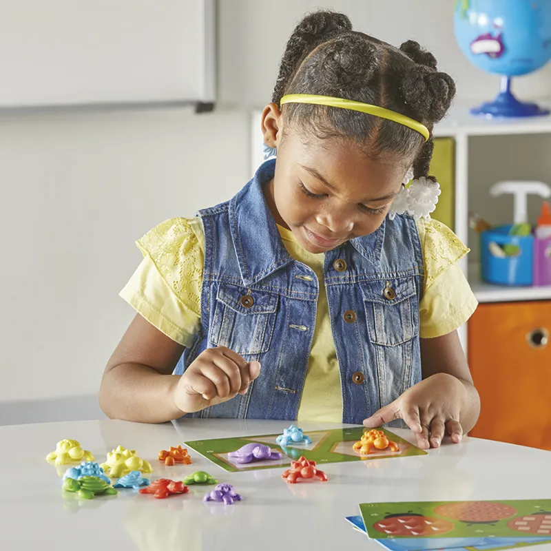 Sortier-Spiel "Sensorische Schildkröten", 46-tlg.