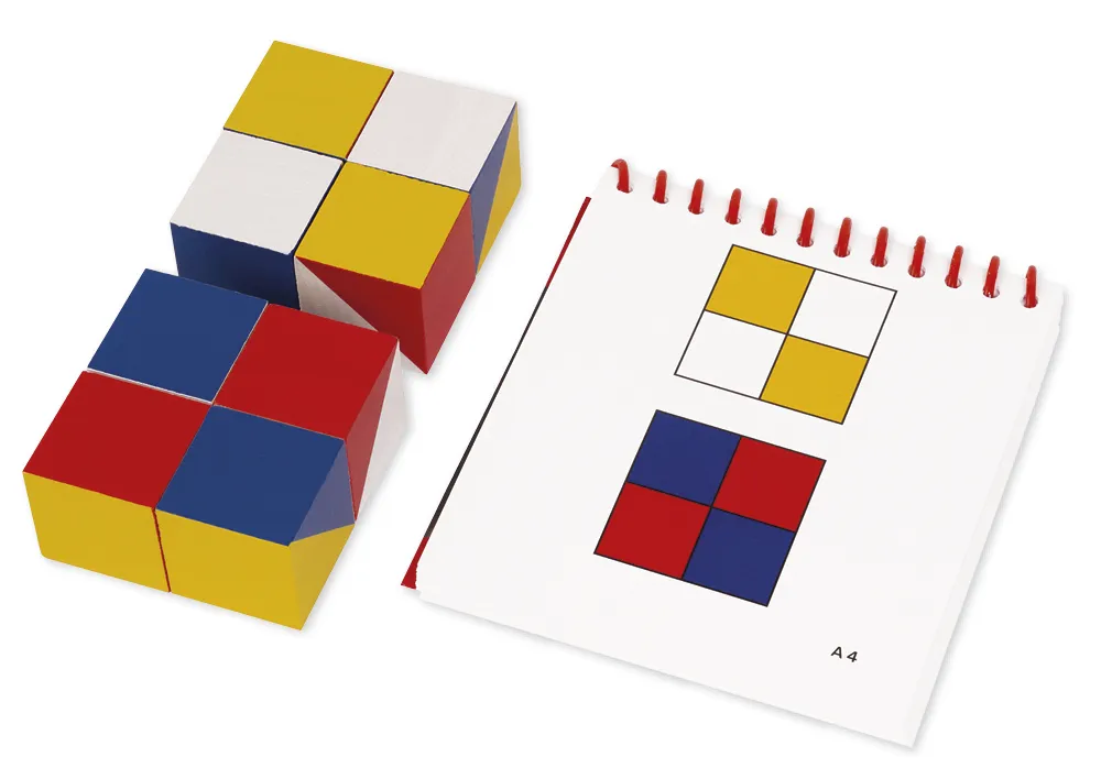 Jeu Nikitin :  N1 les cubes à motifs