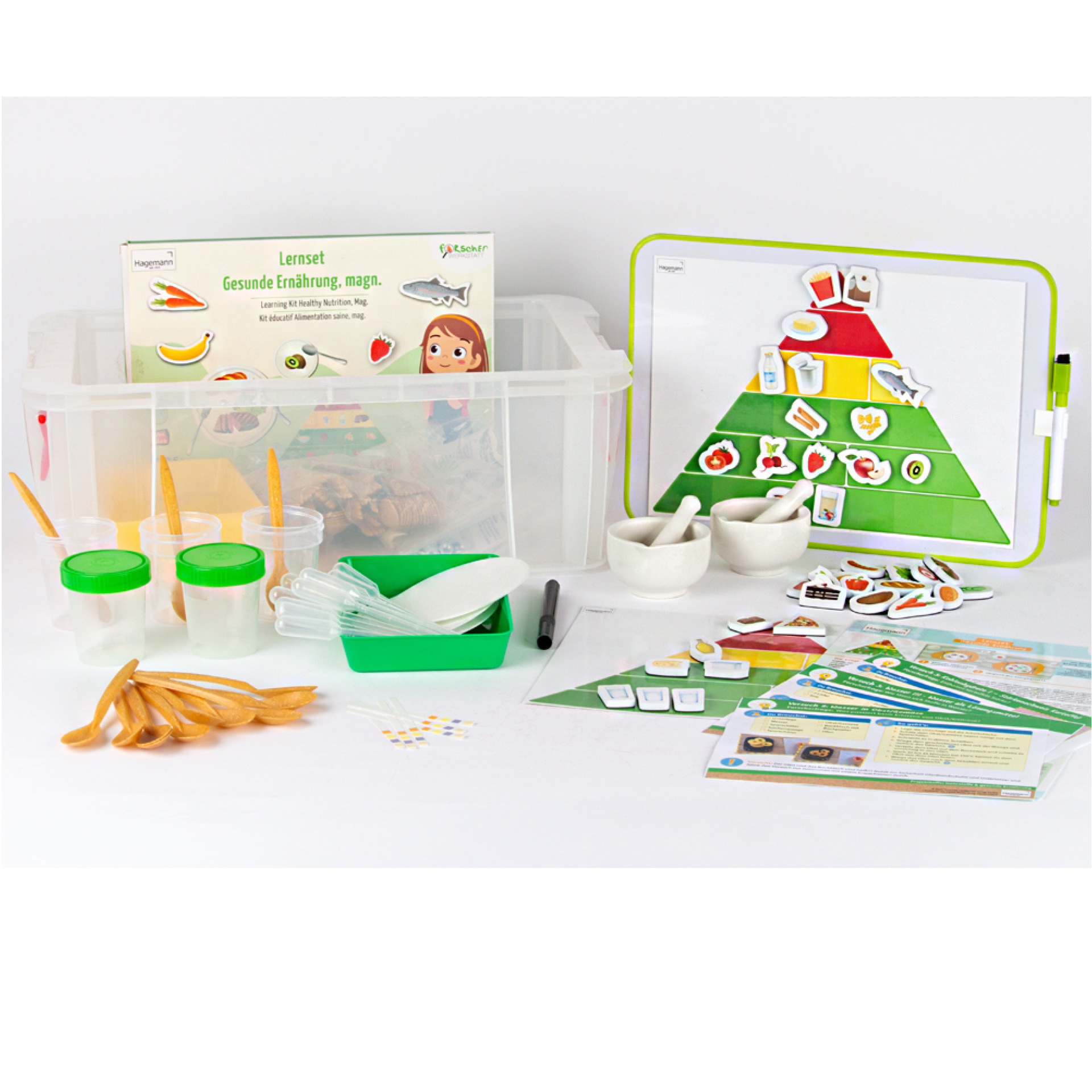 Hagemann Forscherkoffer Nährstoffe und gesunde Ernährung