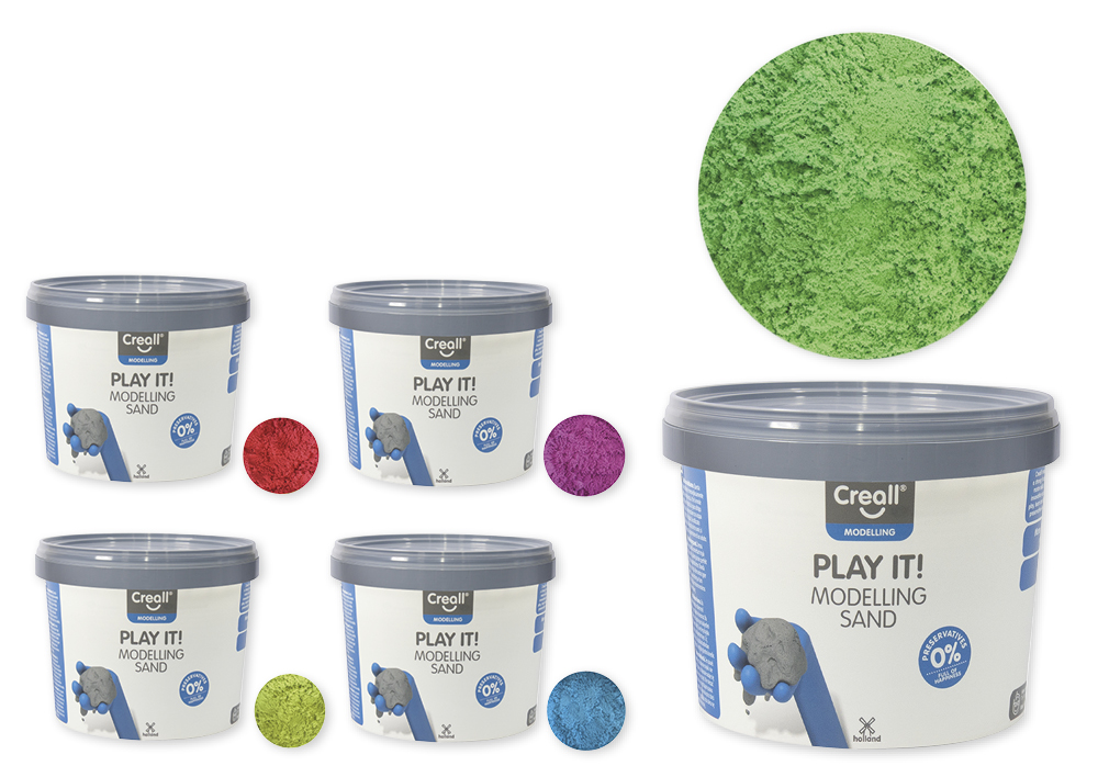 TimeTEX Modelliersand farbig, 750 g