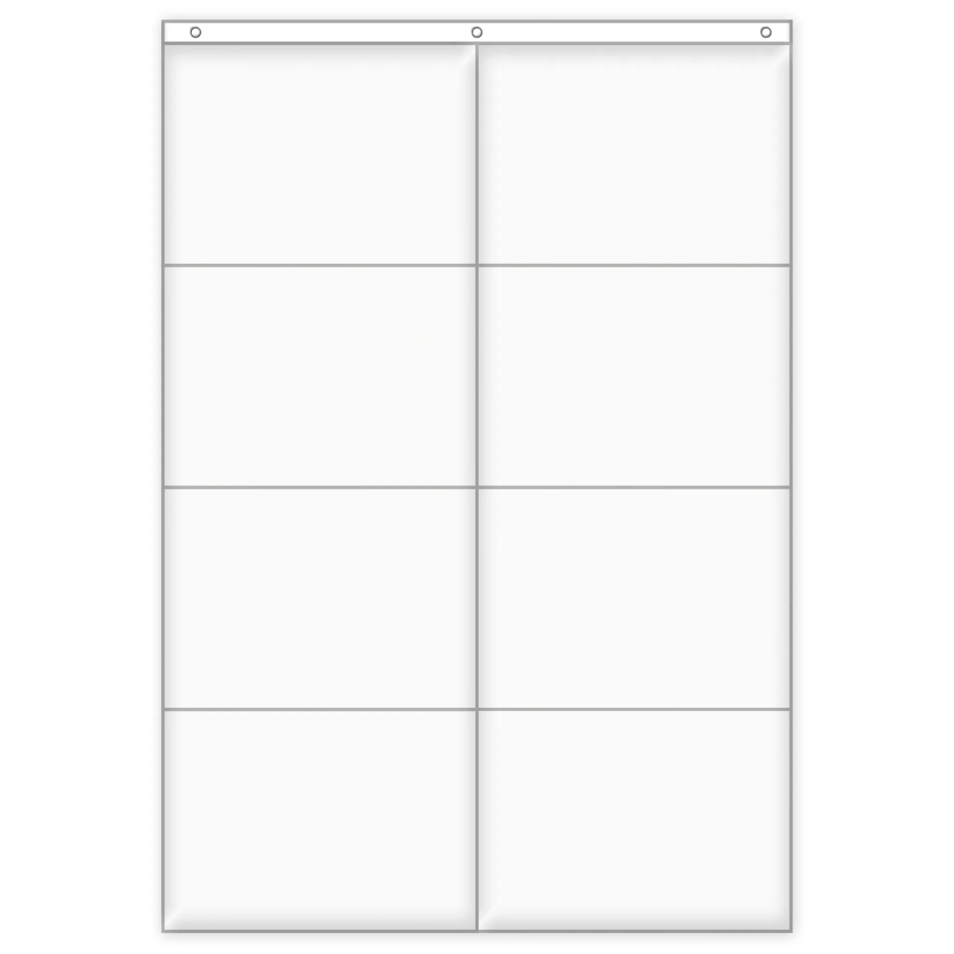 Hänge-Orga-Taschen A5, 8 Einstecktaschen Querformat, mit Haken