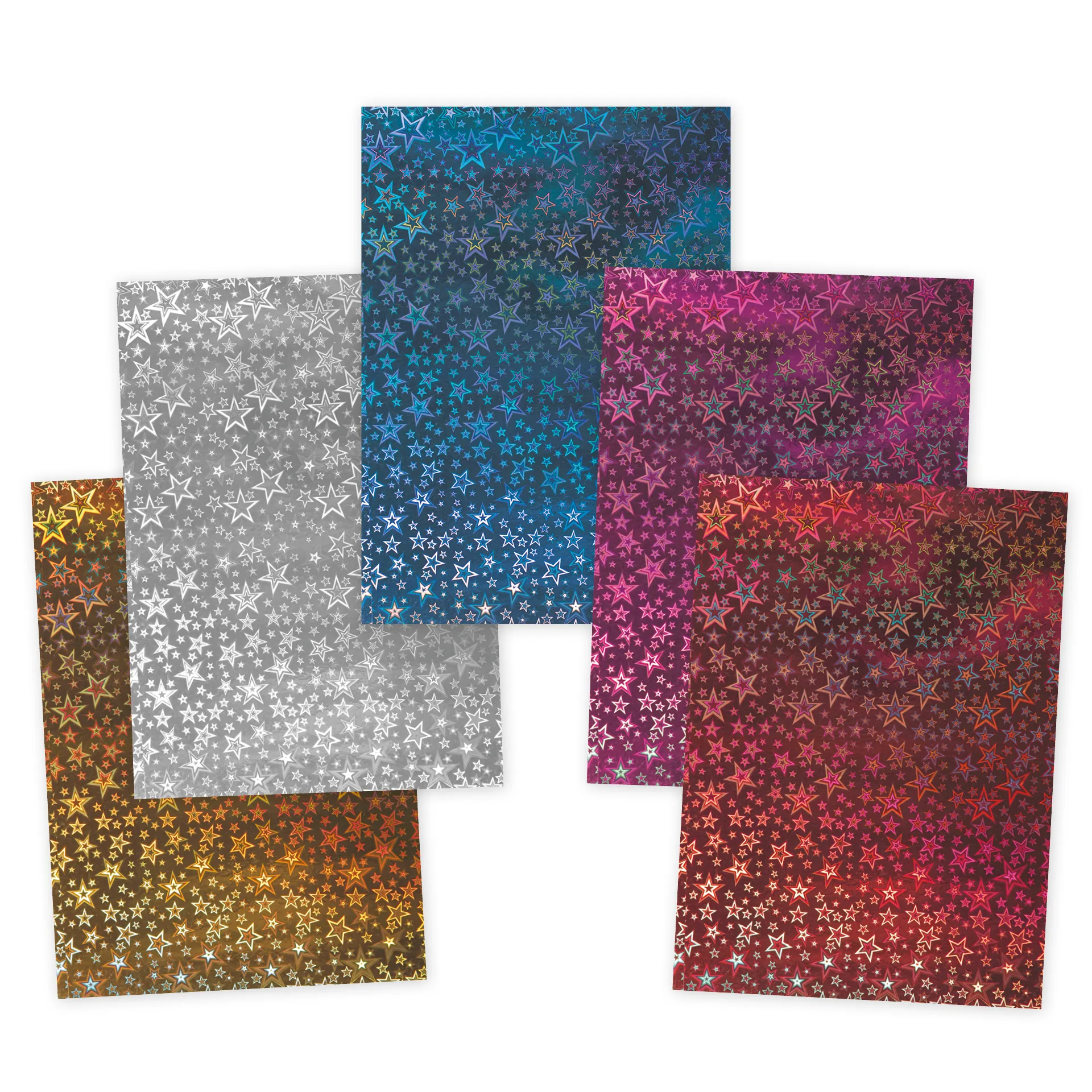 Hologrammkarton 25x35 cm, 230g/m², 5 Bogen