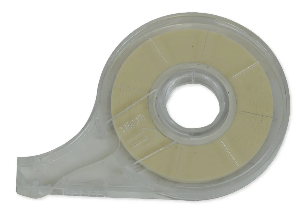 Självhäftande tavlan, vit, i dispenser, 15 m / 3 mm