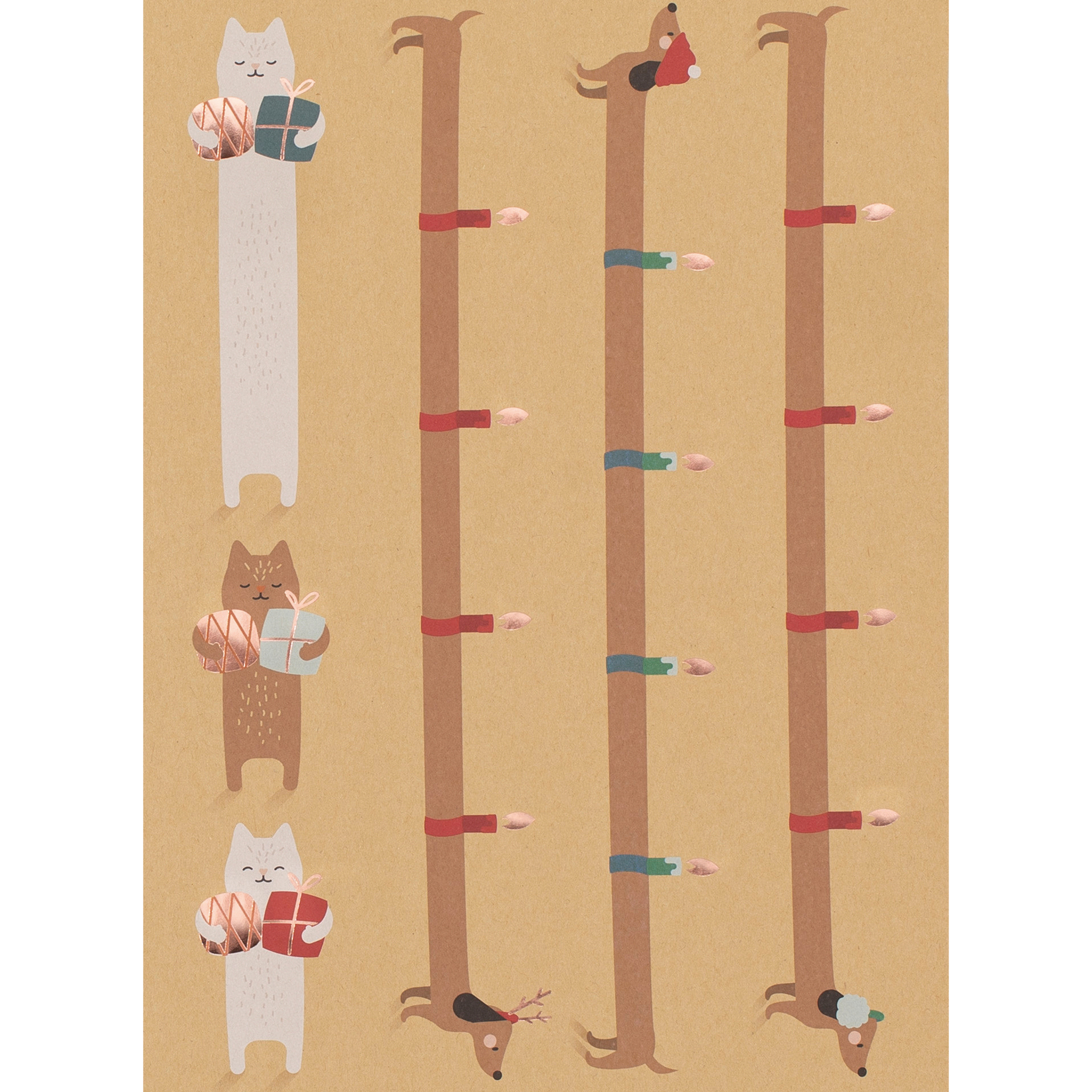 Kraftpapier-Block "Magic Christmas Paper" A4, 20 Blatt