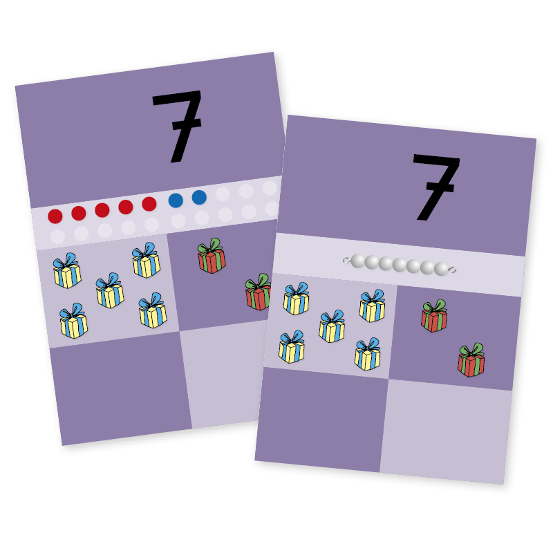 Cartes mathématiques imagées TimeTEX, A4, 22 pcs