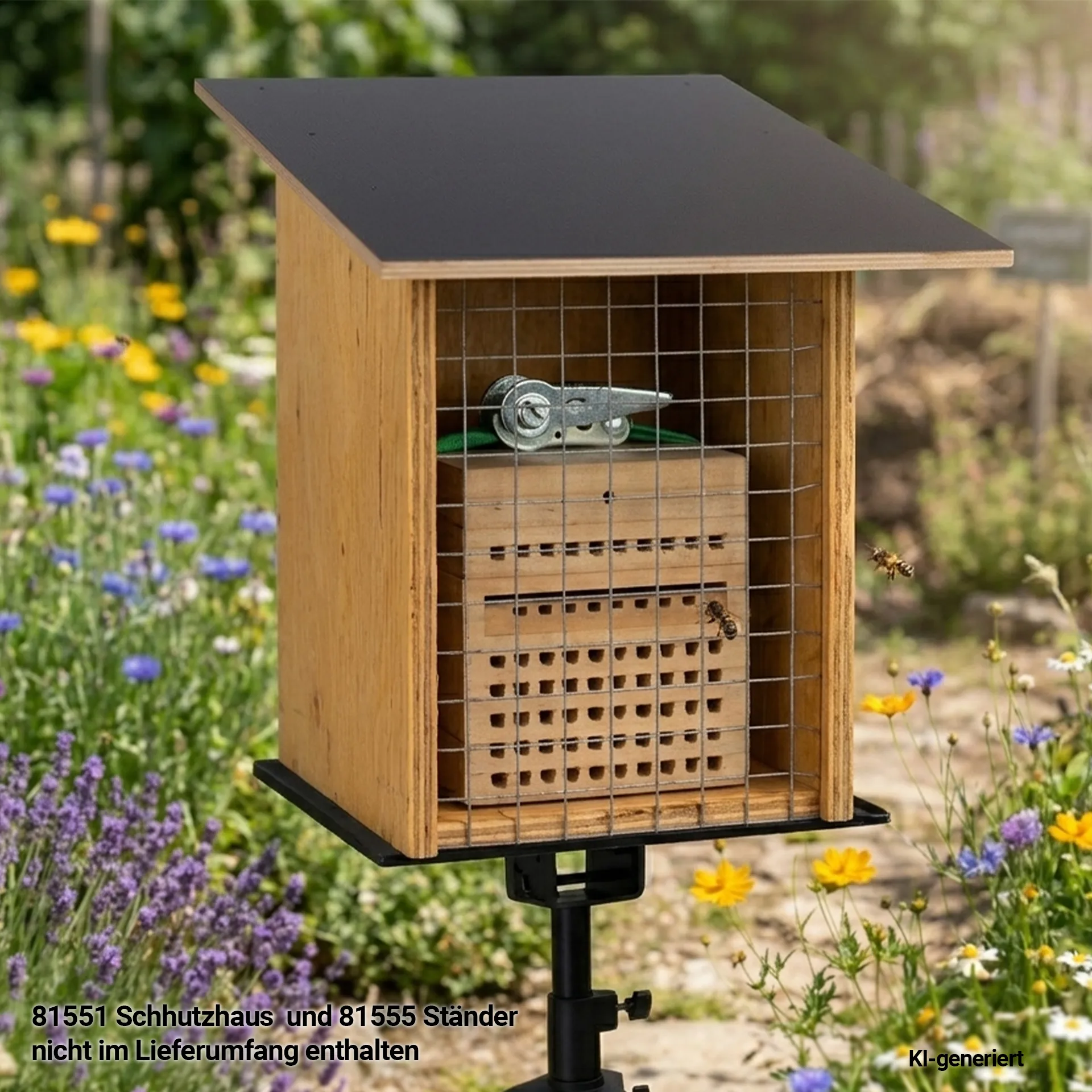 Zuchtset "Wildbienen mit Kokons", Gehörnte Mauerbiene, 5-tlg.