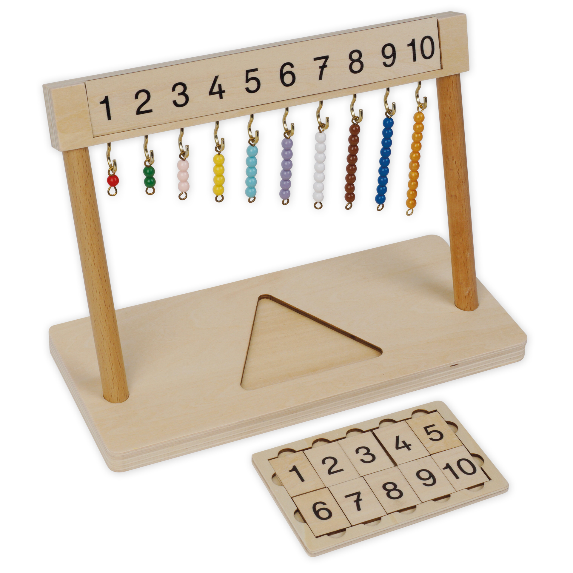 TimeTEX Aufhängung für Perlentreppe 1-10 "Montessori Premium"