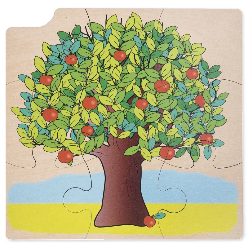 Lagerpussel "Trä", 36 bitar