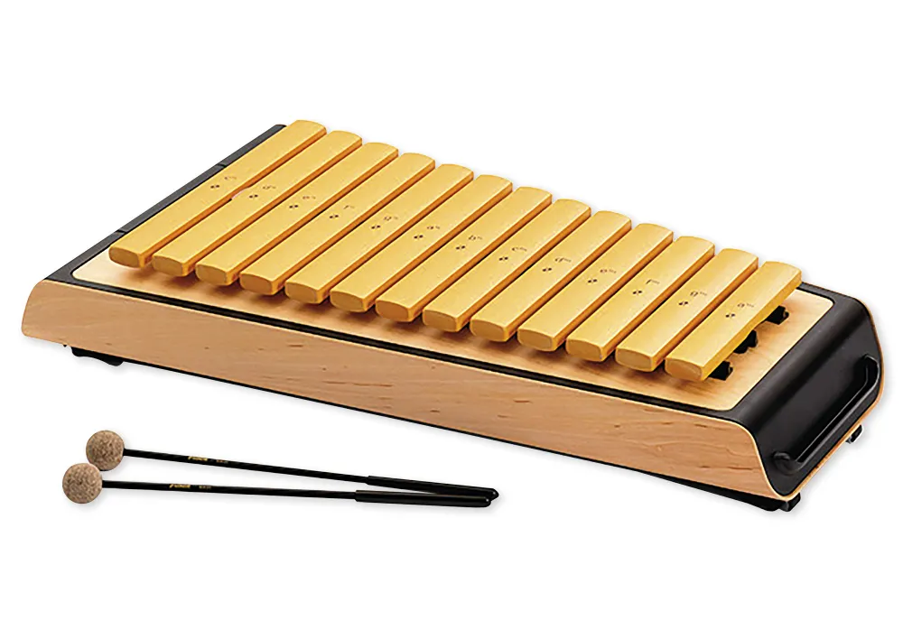 SONOR SMART Xylophon, Sopran c2-a3 + fis2, b2, fis3, mit Schlägel, zum Stapeln, SSX 100 DE