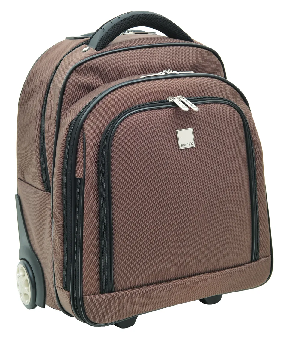 TimeTEX Rucksack-Trolley "Bimobil II", mocca, Nylongewebe II./SO