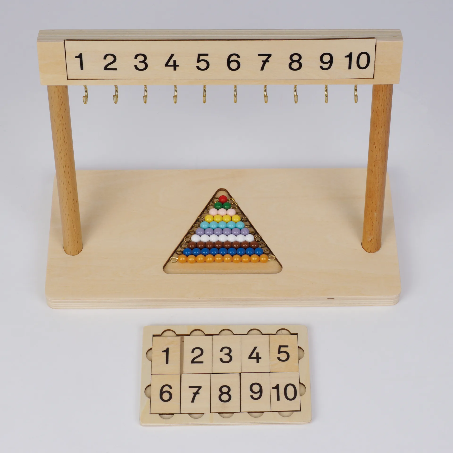 TimeTEX Aufhängung für Perlentreppe 1-10 "Montessori Premium"