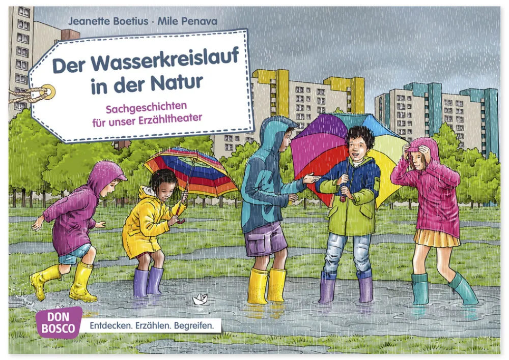 Bildergeschichten-Karten "Der Wasserkreislauf in der Natur", 12-tlg.