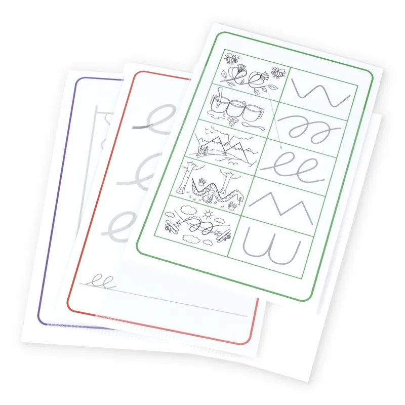 Set "Schreibmotorik - Vorübung zum Schreiben", 20-tlg. in Box