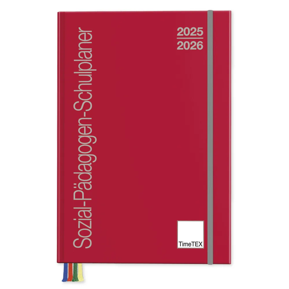 TimeTEX Sozial-Pädagogen-Schulplaner A5-Plus 2025/2026