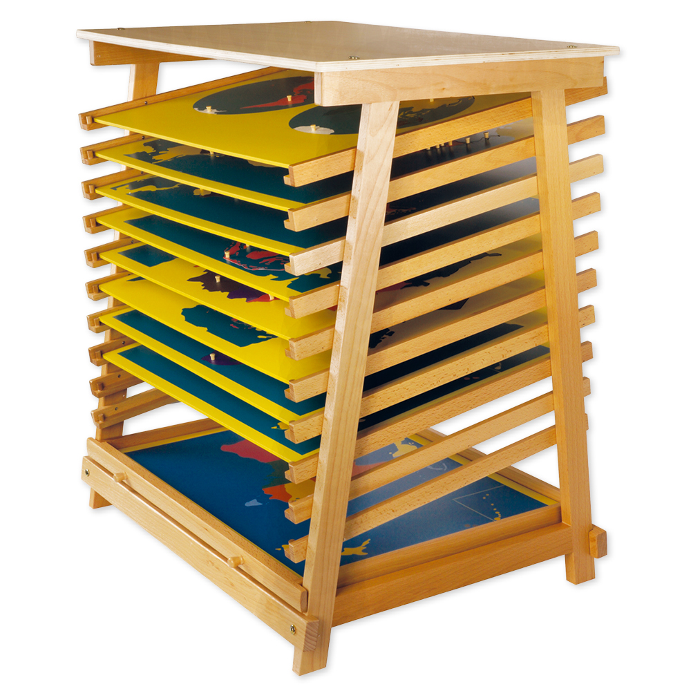 TimeTEX Ständer für 10 Puzzlekarten "Montessori Premium" TimeTEX Ständer für 10 Puzzlekarten "Montessori Premium"