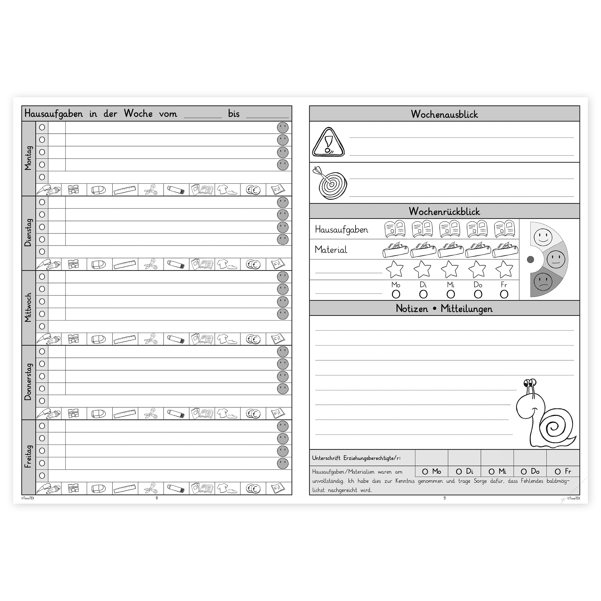 Schüler-Logbuch PLUS A4