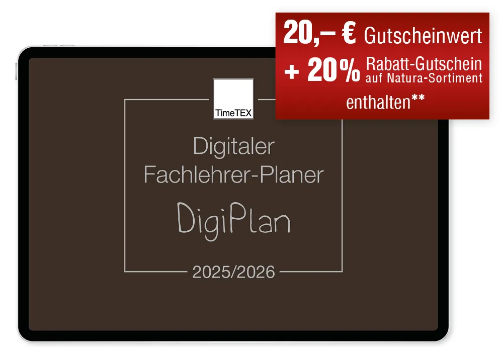 TimeTEX Digitaler Fachlehrer-Planer DigiPlan 2025/2026