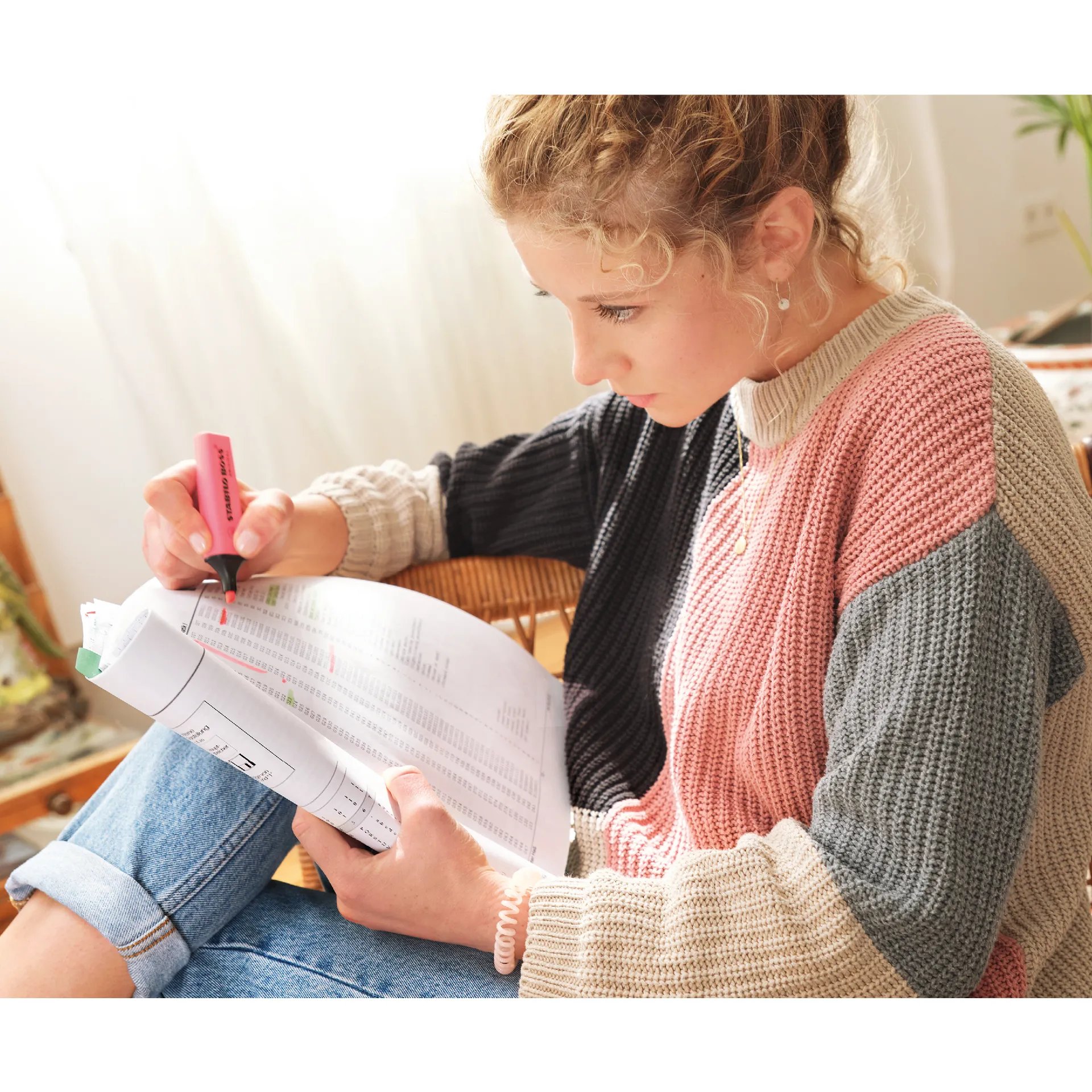 Stabilo Boss Original Textmarker, 4-tlg.