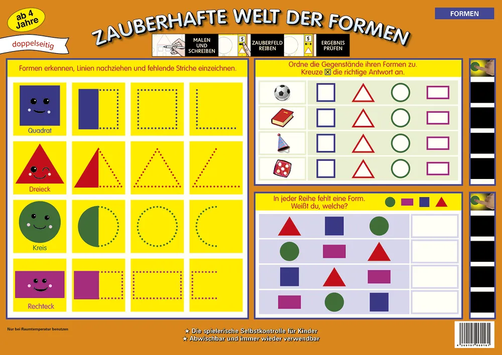 TimeTEX Zaubertafel "Welt der Formen"