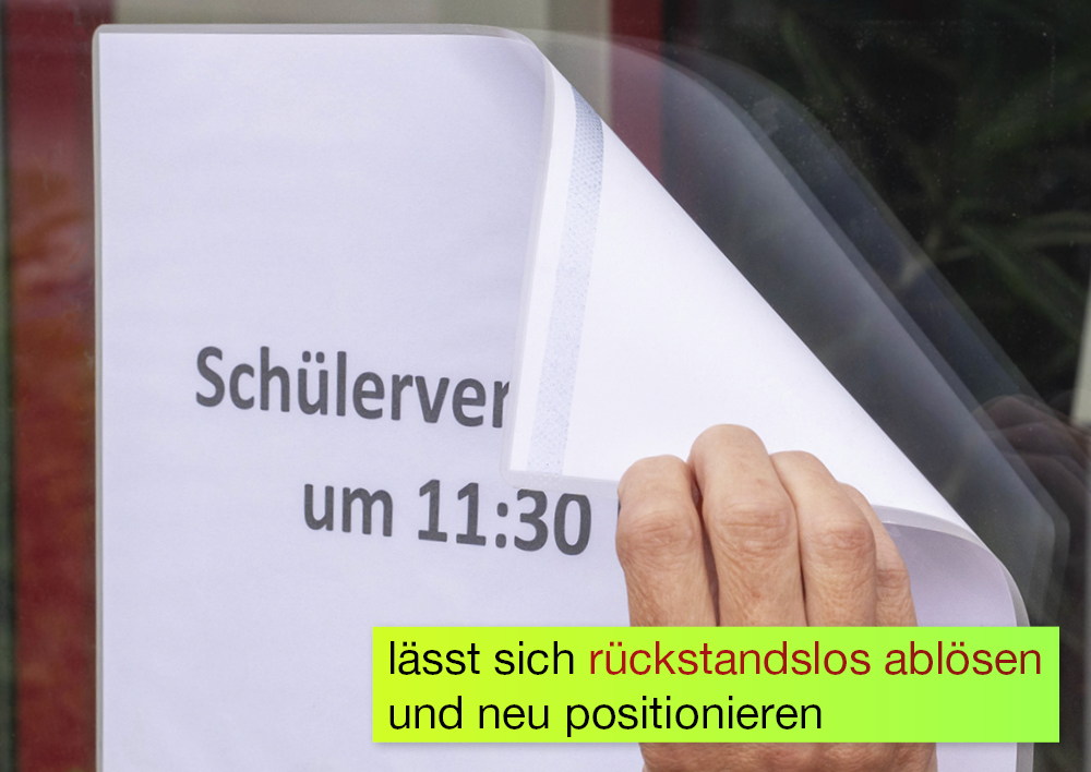 Kleberoller im Spender, non-permanent, 15 m / 9 mm Kleberoller im Spender, non-permanent, 15 m / 9 mm
