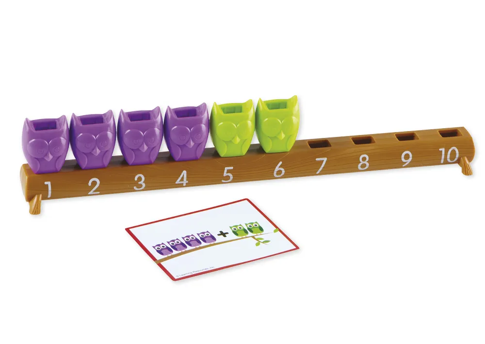 Gruppuppsättning "Tidig matematik med ugglor", 239 delar.