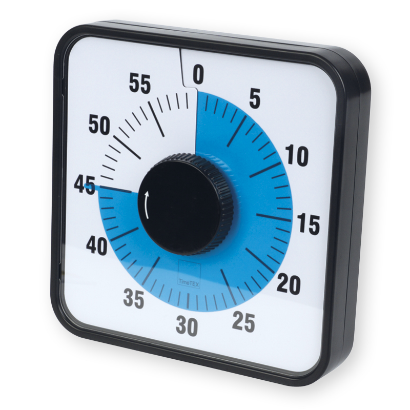 Timer Time timer  "Automatisk" magnetisk, 19x19 cm