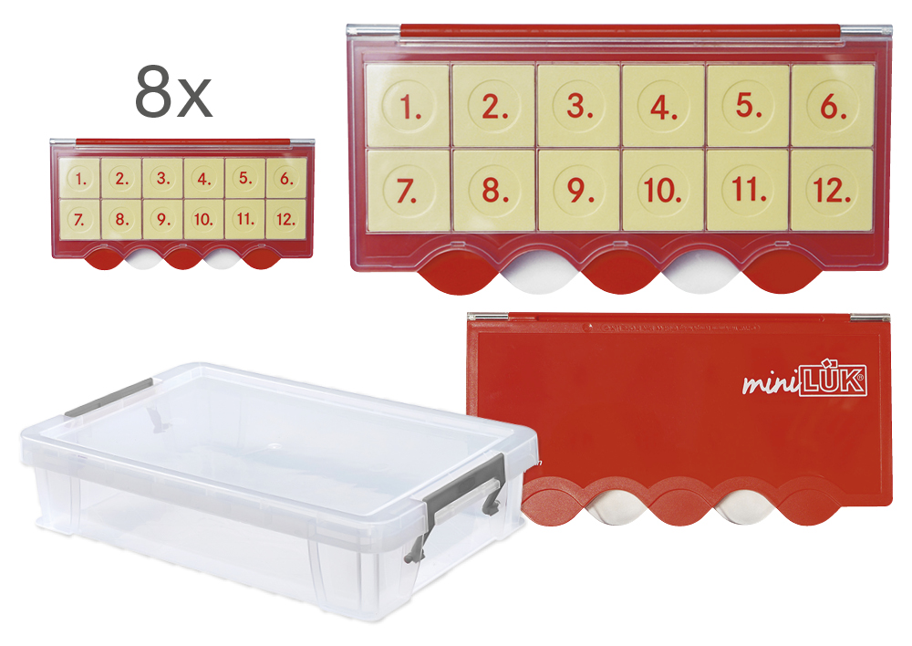 TimeTEX Klassensatz miniLÜK-Kontrollgerät Universal, 8-tlg., in Box