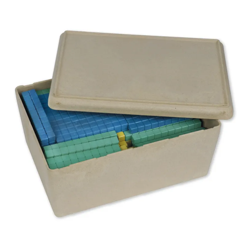 Klassesæt Dienes basissortiment, 452 styk, nummerområde 1.000, farvet