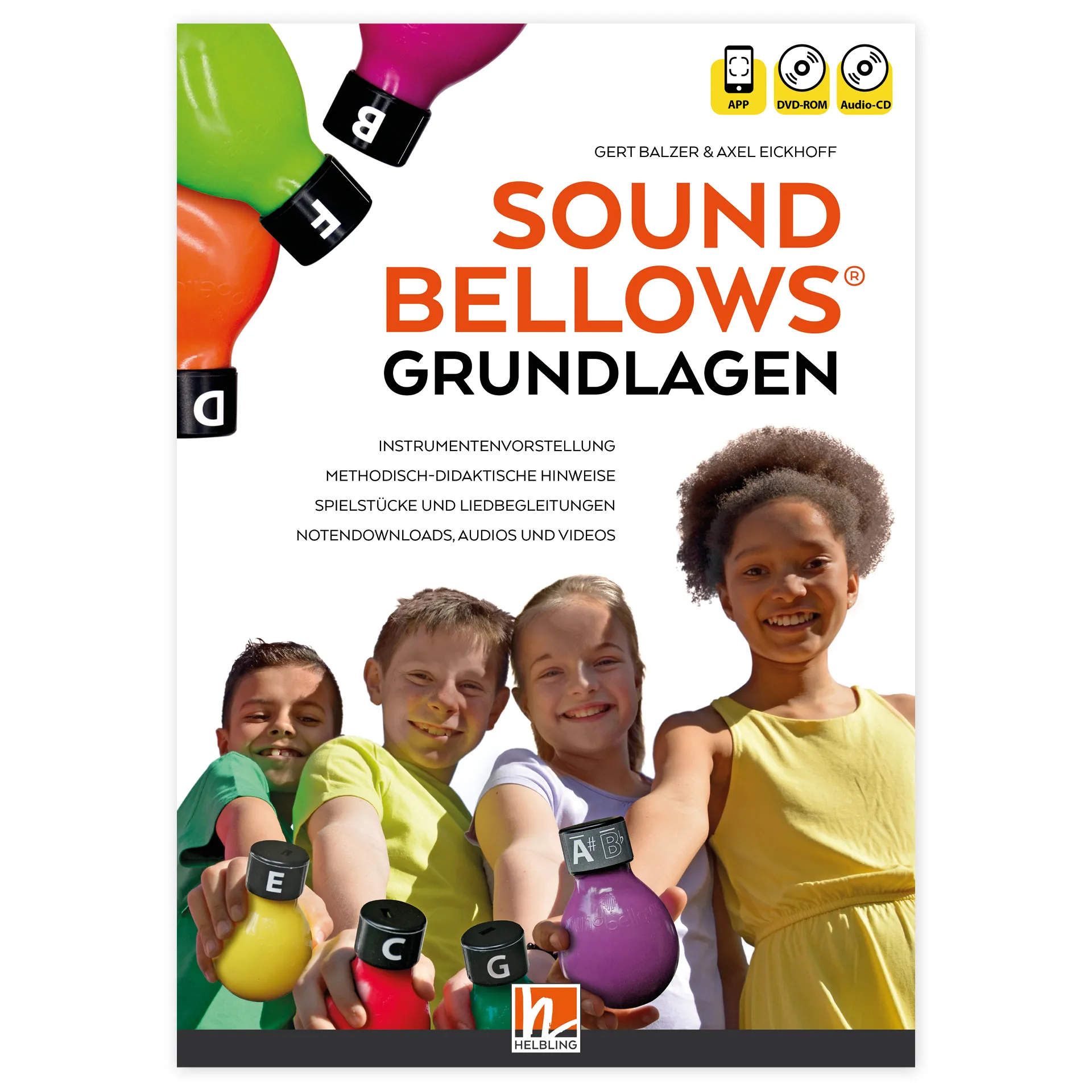 Buch "Soundbellows Grundlagen", mit APP Audio-CD und DVD, 76 Seiten