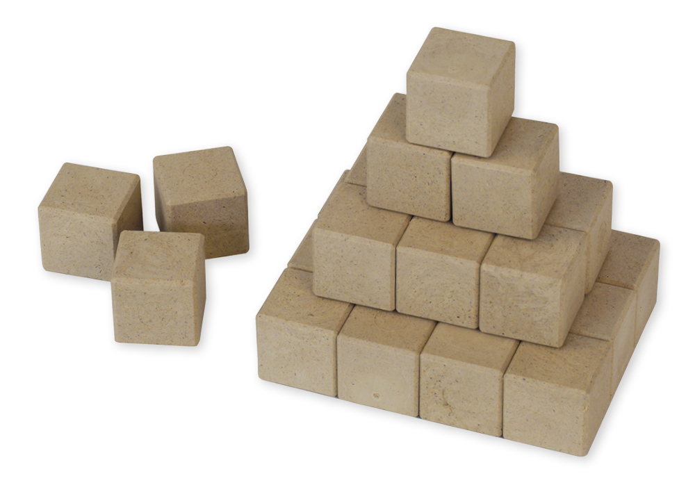Soma houten kubussen, 150 losse kubussen, RE-Wood Soma houten kubussen, 150 losse kubussen, RE-Wood