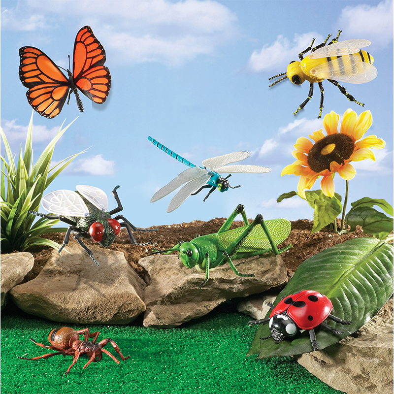 Jumbo-Insekten, 7 Stück