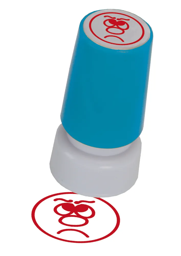 Set Siebdruck-Stempel "Perpetuum" 3-tlg. "Gesichter"