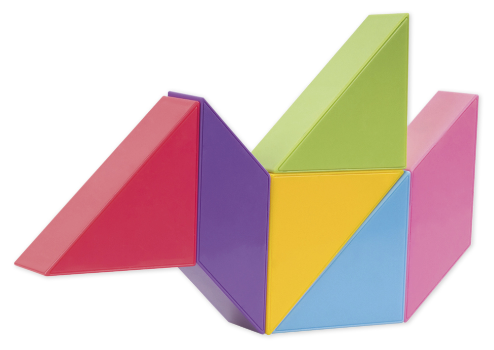 Puzzle "Cubi Mag", magnetisch, 13-tlg. Puzzle "Cubi Mag", magnetisch, 13-tlg.
