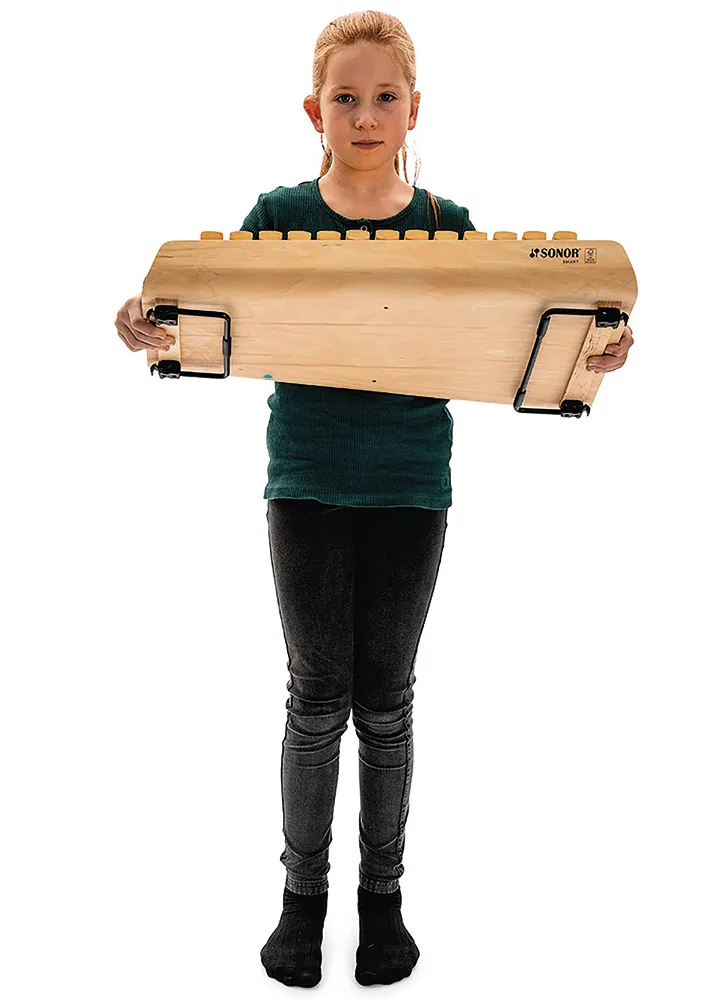 SONOR SMART Xylophon, Alt c1-a2 + fis1, b1, fis2, mit Schlägel, zum Stapeln, ASX 100 DE