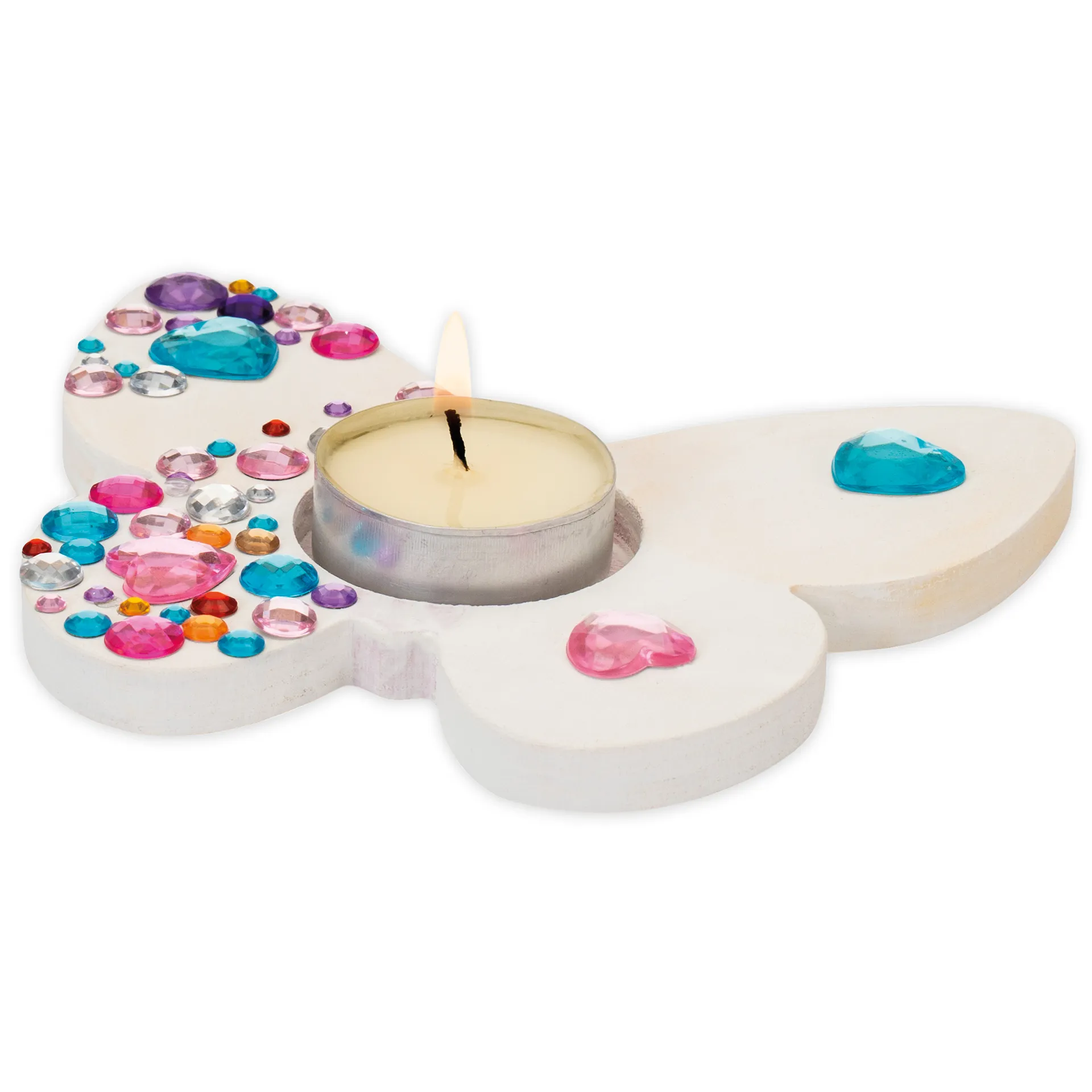 Teelichthalter "Schmetterling", 3 Stück