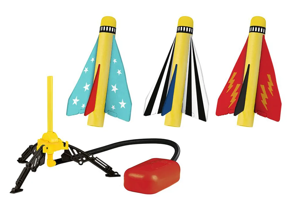 Druckluftrakete, 3 Stück