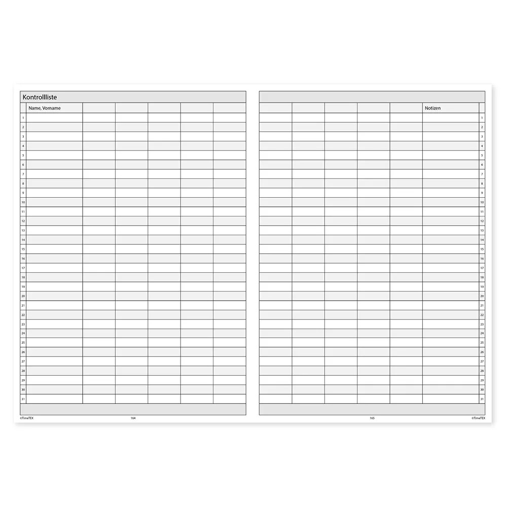 TimeTEX KiTa-System-Planer A4-Plus 2025/2026