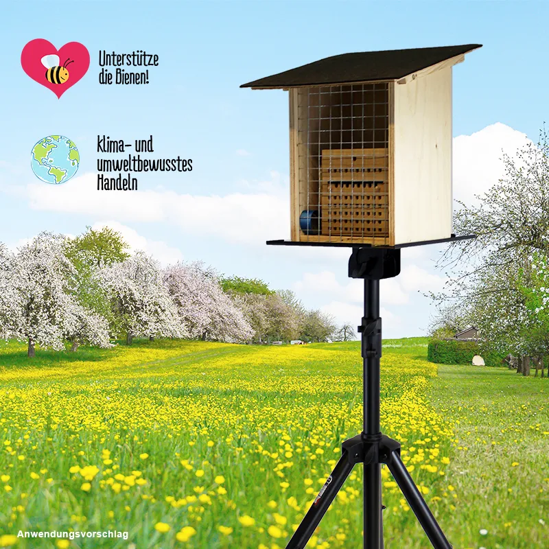 Teleskop-Ständer für Pädagogischen Nistblock