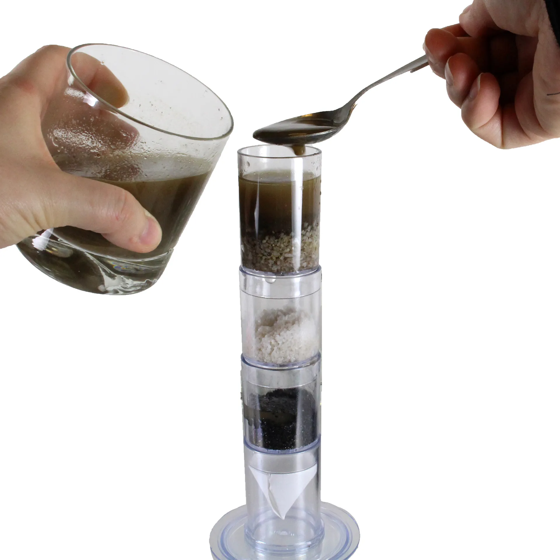 Experimentier-Set "Wasserreinigung", 9-tlg.