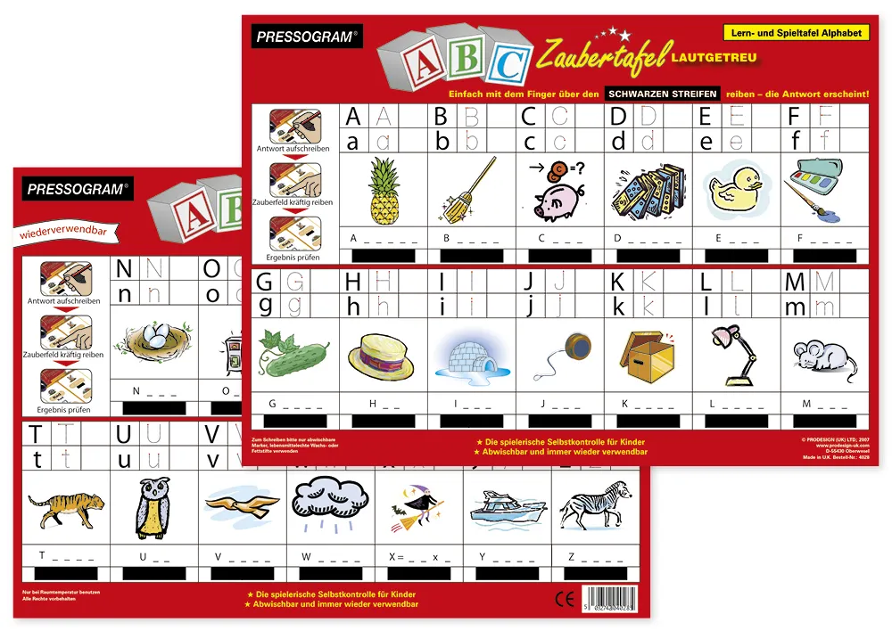 TimeTEX Magic Board "ABC" Ljudexakta ord