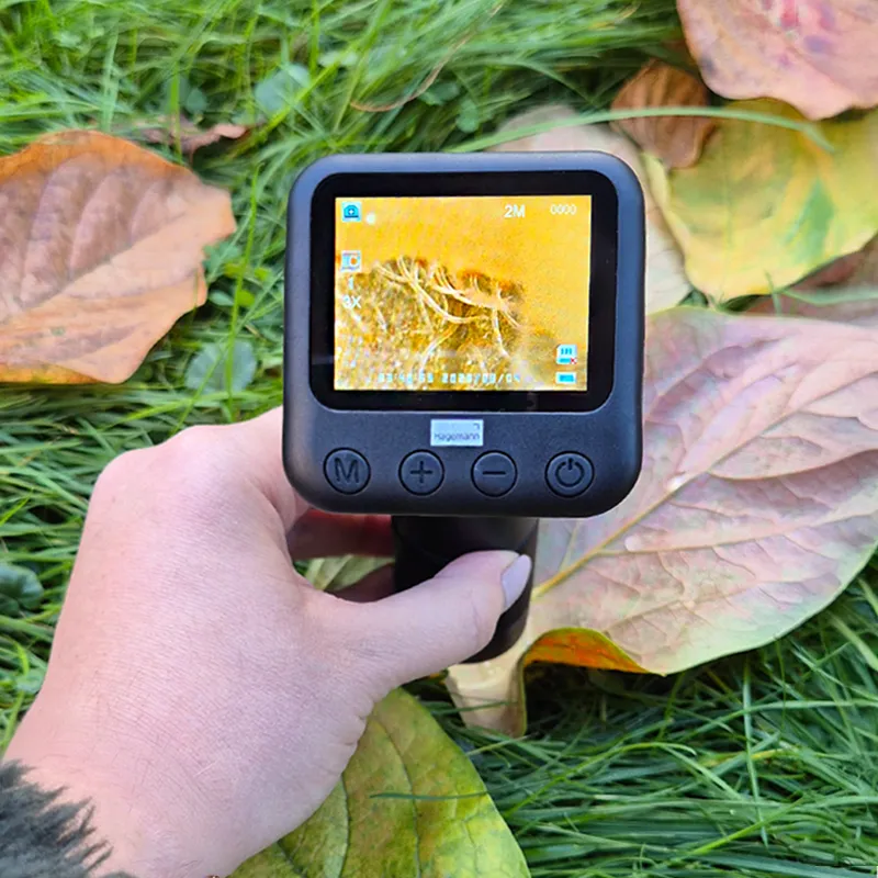 Digitale zakmicroscoop, 800-voudig, met beeldscherm