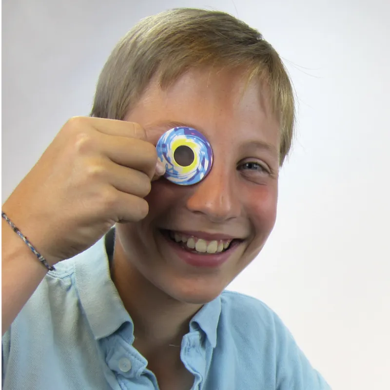 Regenbogen-Auge, 45 mm ø