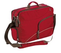 TimeTEX Fahrradtasche "Mobilia Elegance", rot, Innenfutter grau II./SO