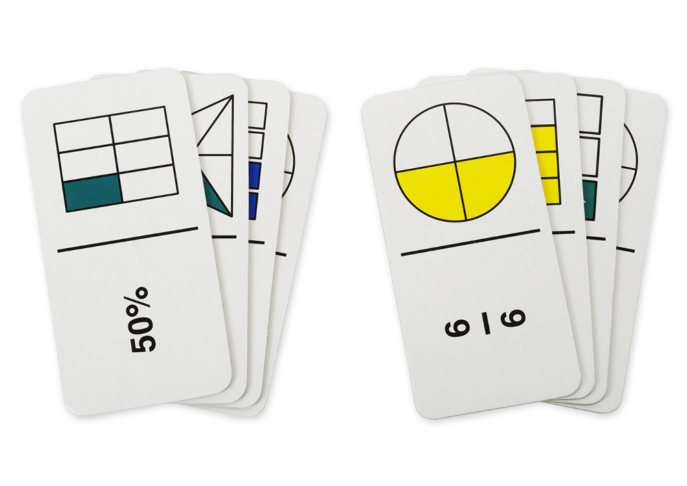 Bruchrechen-Domino, 36-tlg.