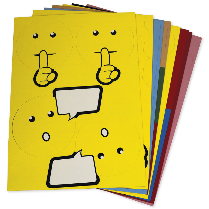 Outils magnétiques pour la classe, 64 pièces